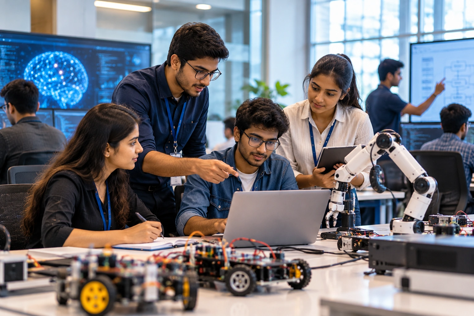 JKU B.Tech in AIML Introduction - Student Collaboration
