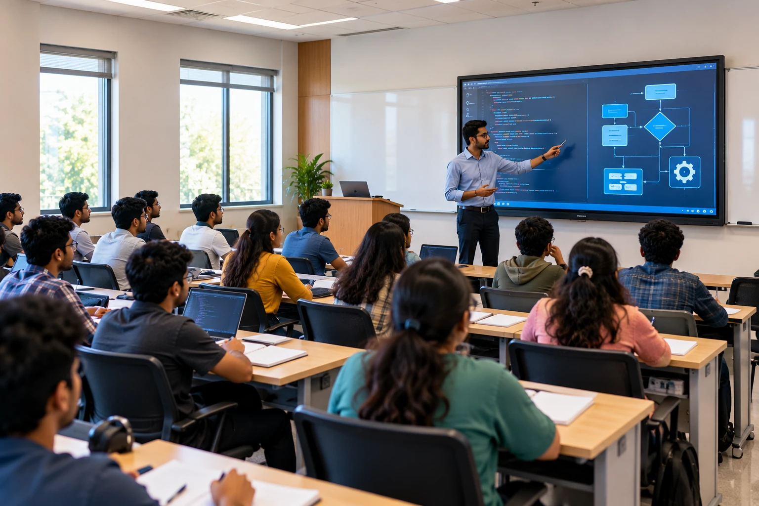 Bachelor of Computer Application (BCA) - University Classroom Lecture
